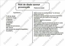 Roti De Dinde A La Provencale Roti De Dinde Cookeo Recette Idee Recette Cookeo