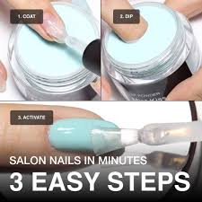 A dip manicure costs a few dollars more; Nailboo Starter Nail Dip Kit Nailboo