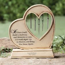 Personalized Memorial Wind Chime Garden Stone Miles Kimball Memorial Wind Chimes Wind Chimes Memorial Stones
