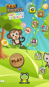 Elmo, zoe, and telly are exploring the alphabet jungle, where letters grow on trees. Abc Jungle Alphabet In Circle For Android Apk Download