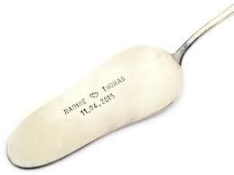 Tortenheber Name Datum Gravur Hochzeit Etsy Engraved Wedding Silverware Crafts Wedding