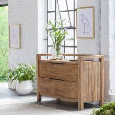 commode bois massif vintage baroque