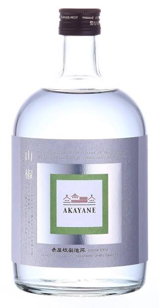 Amazon.co.jp: 赤屋根 ＡＫＡＹＡＮＥ 山椒 (さんしょう) ボタニカル クラフト スピリッツ 45度 720ml1本【専用箱なし】 : 食品・飲料・お酒