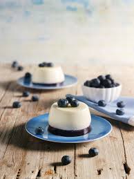 Panna Cotta A La Myrtille Gelee De Myrtilles Dessert Cuisine Plus