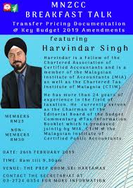 Here's a link to the live stream that will be available once the announcement starts. Breakfast Talk Transfer Pricing Documentation Key Budget 2019 Amendments Malaysia New Zealand Chamber Of Commerce On Glue Up