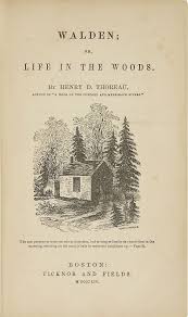 Walden Or Life In The Woods Henry David Thoreau Books Walden