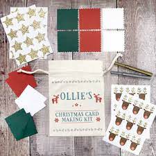 Making christmas bright | friends. Make Your Own Christmas Cards Kits Uk Notonthehighstreet Com