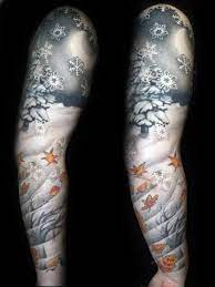 Again if you try a celtic snowflake tattoo then add it as a part of a larger tattoo design. 100 Snowflake Tattoo Designs For Men Ice Crystal Ink Ideas