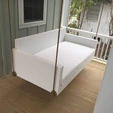 Free Diy Porch Swing Plans Ideas To Chill In Your Front Porch Bed Swing Porch Swing Bed Daybed Swing