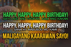 Kaarawan Birthday Message For Father In Law Tagalog Tagalog Birthday Quotes Quotesgram