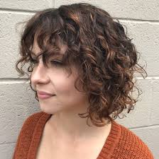 Our review includes short haircuts and hairstyles with short and elongated bangs, interesting hair color solutions and hair texture ideas for straight and curly hair. 50 Top Curly Bob Hairstyle Ideas For Every Type Of Curl To Try In 2021