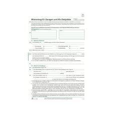Im gegensatz zum selbständigen mietvertrag für garagen/abstellplätze/einstellplätze kann der mieter zudem eine mietzinserhöhung anfechten. Rnk 553 Mietvertrag F Garagen Burobedarf Thuringen