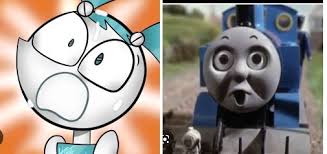 Jenny wakeman started crash into Thomas by Noeminecraftfan