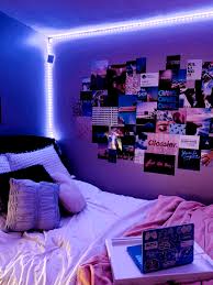 Led Lights Collage Wall Bedroom Room Decoration Ideas Creative In 2020 Dreamy Room Neon Room Room Ideas Bedroom