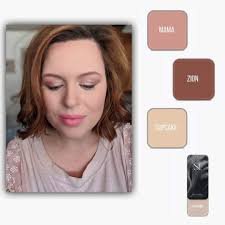 Natural eyeshadow look for blue eyes and skin tone