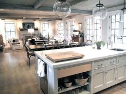 Rectangular Island Kitchen Pinterest Open Kitchen And Living Room Kitchen Layout Kitchen Dining Living