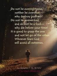Edward is combing his hair at his desk. Ecclesiastes 7 16 Says Do Bible Inspirational Quotes Facebook