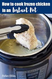 How do you defrost ground turkey in the instant pot? How To Cook Frozen Chicken Breasts In The Instant Pot Kristine S Kitchen