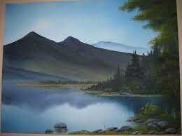 Appears To Be His Signature Bob Ross Art The Joy Of Painting Learn To Paint