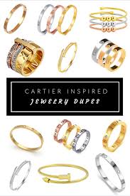 Cartier Bracelet Dupes In 2020 Nail Bracelet Cartier Love Ring Amazon Jewelry