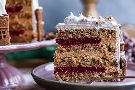 Himbeertorte Mit Gebrannten Mandeln Kuchen Und Torten Rezepte Kuchen Und Torten Leckere Torten