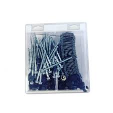 Kit De Fixation Pour Bac Acier 1045 Vis L 100 X Diam 6 Mm Coloris Beige 1015 5610687