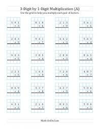 In grade 3, t's also important to understand. 3 Digit By 1 Digit Multiplication Worksheets 99worksheets