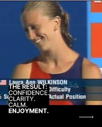 Before a big competition, I used to overthink EVERYTHING. Every dive felt  heavier than the last. I questioned if I'd done enough. If I was enough.  But when I finally started to