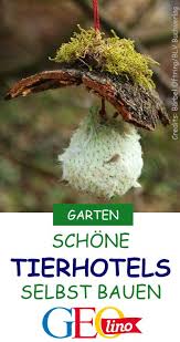 Insekten Und Tierhotels Bauen Diy Gartenprojekte Tiere Und Naturnaher Garten