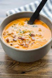 Just dump every in the crockpot and dinner is … Easy Low Carb Cheeseburger Soup Appetite For Energy