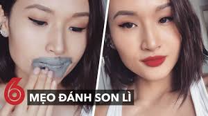 6 mẹo bạn cần để đánh son lì đẹp hơn