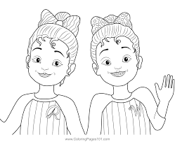These next 2 masks below are easy make and fun to color online. Rhonda And Wanda Fancy Nancy Clancy Coloring Page For Kids Free Fancy Nancy Clancy Printable Coloring Pages Online For Kids Coloringpages101 Com Coloring Pages For Kids