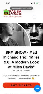 Hertel music concert series tonight! 6pm 1555 Hertal Ave. Thomas Marinaro  Ed Croft