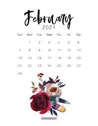 We have five february 2021 blank calendar templates that you can download for free. February 2021 Printable Calendar Printable Calendar Template Calendar Printables Monthly Calendar Printable