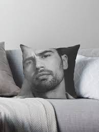 theo james" Pillow for Sale by cintyasa