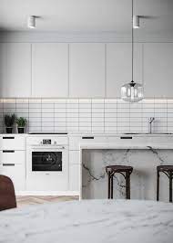 White kitchen by alloy solid metal tiles. 62 Tiled Splashbacks You Shouldn T Be Afraid To Use Verity Jayne