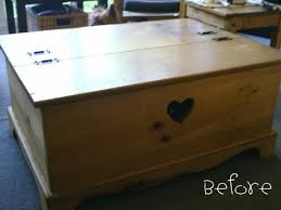 Finished entirely by hand, using a multistep. Remodelaholic Coffee Table Face Lift Adding Bead Board