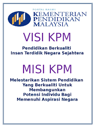 Mewujudkan akses yang meluas, merata, dan berkeadilan. Visi Kpm