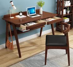 You can make a rack, bookshelf, coffee table, bed frames, and computer desk out of it. The Solid Wood Computer Desk Study Table For Work From Home Mr Nanyang