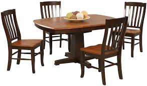 Choose a coffee table set with features to fit your needs. Winners Only Santa Fe Chestnut Espresso 5 Piece Dining Set With Slat Back Chairs And Butterfly Leaf Simply Home By Lindy S Dining 5 Piece Sets