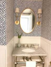 Read on for our breakdown of the top 20 bathroom trends to expect in 2020! 30 Best Small Bathroom With Wallpaper Ideas Small Bathroom Bathroom Design Bathroom Decor