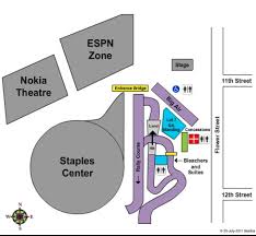 staples center parking lot tickets in los angeles california