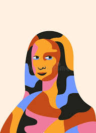 Mona Lisa Leonardo Da Vinci Stock Illustrations