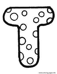 Downloads are subject to this site's term of use. Bubble Letter T Coloring Pages Printable