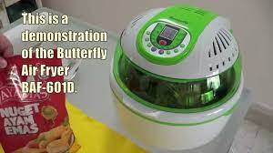Latest air fryers in malaysia price list for may, 2021. Butterfly Air Fryer Baf 601d Jat Demo Youtube