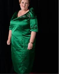 The Dress I Made For Marika Mcmahon For The Bendigo Business Excellence Awards Silk Satin With Black Silk Lining Dresses With Sleeves Silk Satin Black Silk