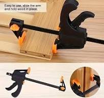 Woodworking Clamp F Hard Quick Release Ratchet Speed Squeeze Clip Kit Long  Carpenter Set Nylon Gadget Work Bar Hand Tool 4inch - AliExpress