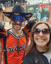 Truly OOO'mazing hanging out with 98 Rock Baltimore Joan Jett Amelia 98  Rock Marianne Sierk Duane Powell 💕❤️🎸⚾️🎊 Thank you #98ROCK 🧡🖤🤍💯  #joanjett #Baltimore #oriolesmagic #Orioles 🥰😍😘🥳