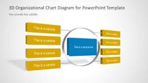3d Organizational Chart For Powerpoint Slidemodel
