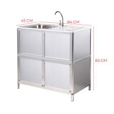 Kitchen electronics electric meat grinder kitchen stand mixer electric milk frother popcorn making machine baker electric home electric appliances air quality improvement temperature control garment care electric cleaning equipment other electric appliances kitchen,dining & bar bakeware & accessories barbecue supplies bar tools & accessories. San Yang Aluminum Rack With Sink 310012 Sanyang